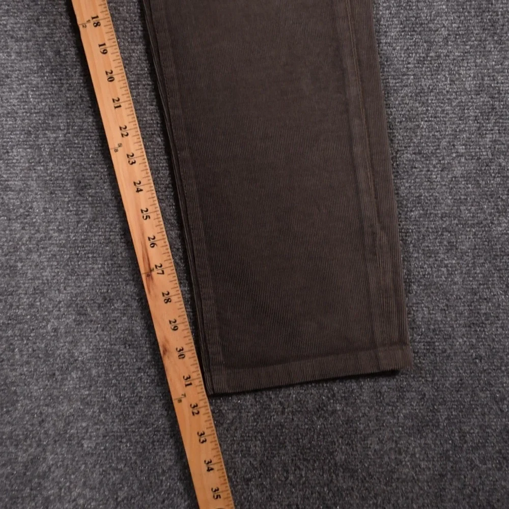 PT Torino Jazz Corduroy Jeans Mens 34x30 Brown Slim Straight Stretch